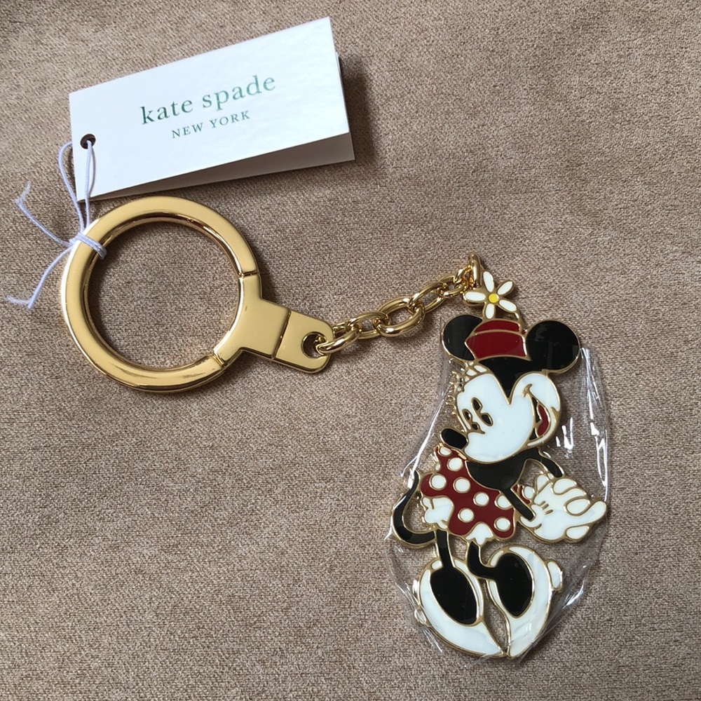 NWT Kate Spade Minnie Keychain